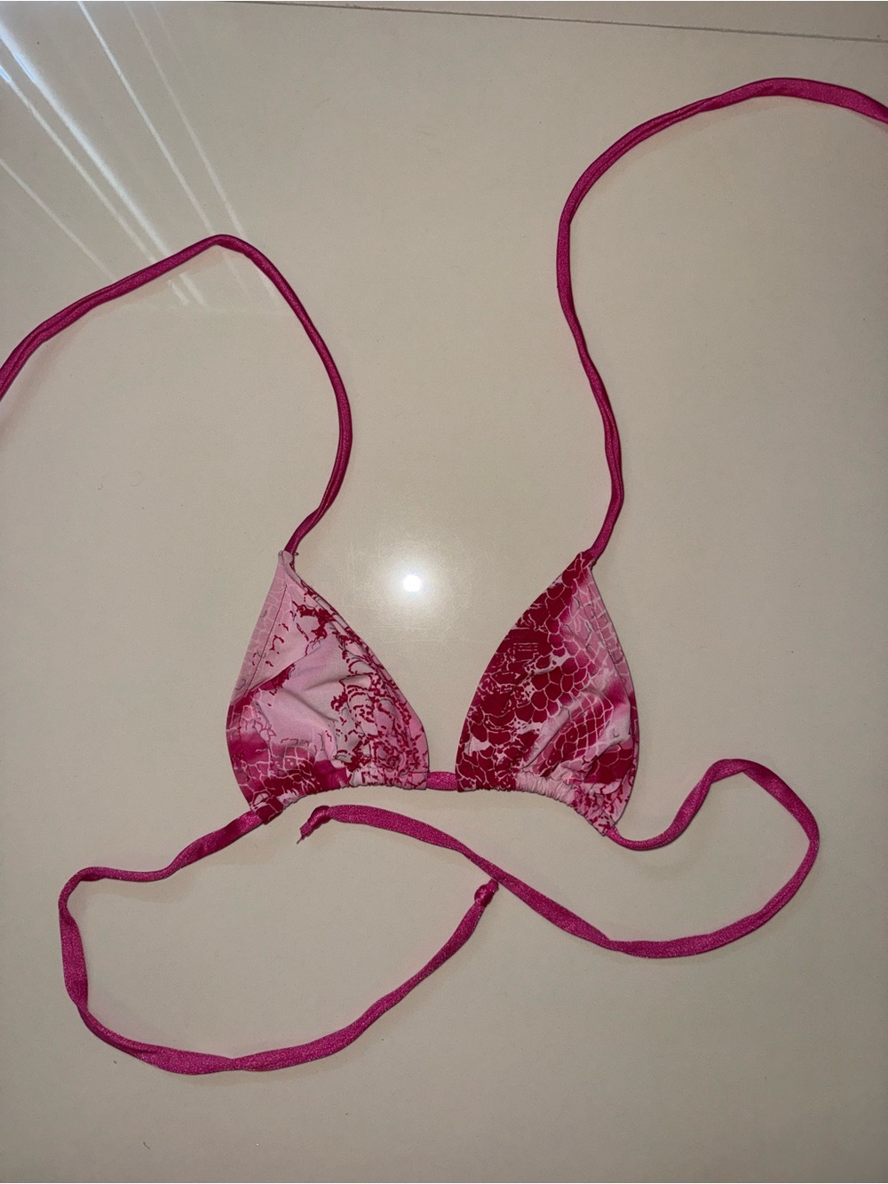 Ibiza Bikini Top- Brazilian Minimalistic Bikini Triangle Top